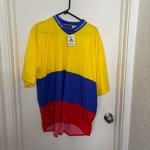 Vintage Early 2000s United States Grand Prix Jersey Colombian Flag Design